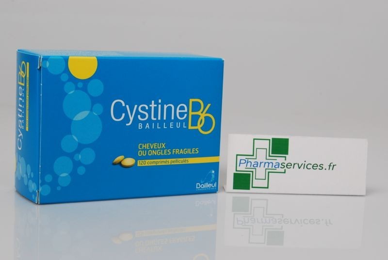 Cystine B6 bailleul cheveux ongles fragiles - 120 comprimés