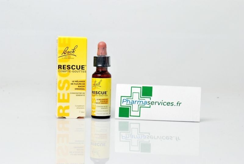Pharmaservices - Rescue fleur de bach 10 ml