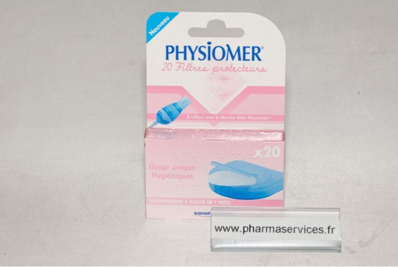 Pharmaservices - Physiomer mouche bébé - 20 filtres