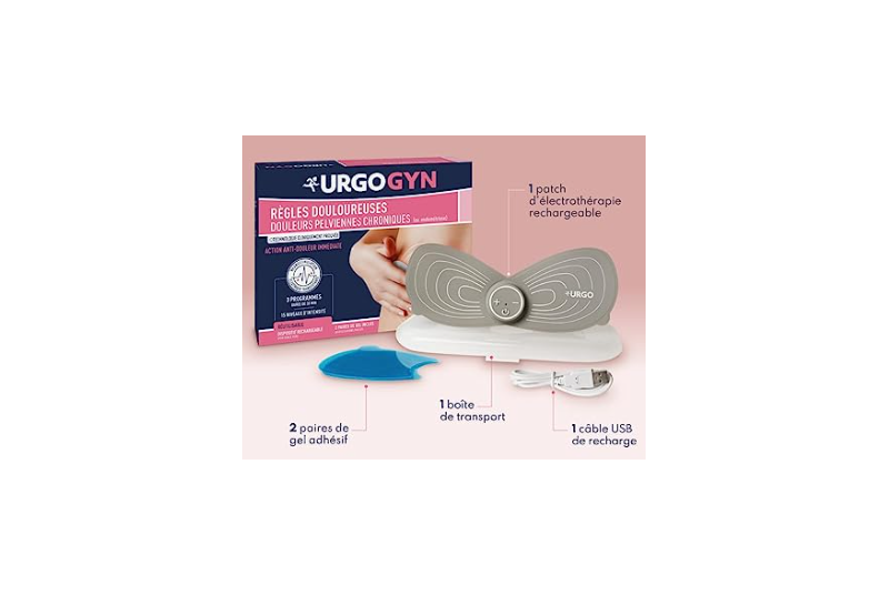 Pharmaservices - Urogyn patch rechargeable Règles douloureuses